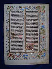 MISSAL, dated about 1440-1450 A.D. Paris, France.