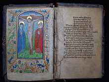 Fragment eines Stundenbuchs oder Missale, Fragment of a Medieval Book of Hours or of a Missal